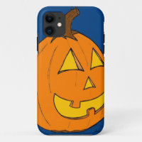Jack o' Lantern Blue iPhone 5 Case