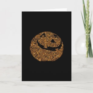 Jack-o'-lantern Card