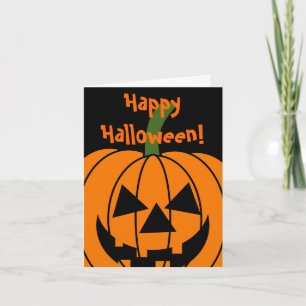 Jack O' Lantern Card