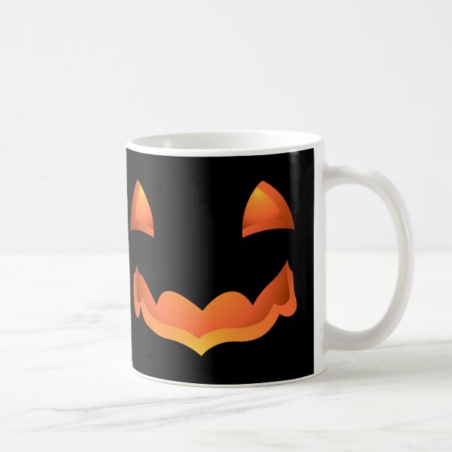 Jack-o-lantern Cup Halloween Pumpkin Mugs / Cups (Right)