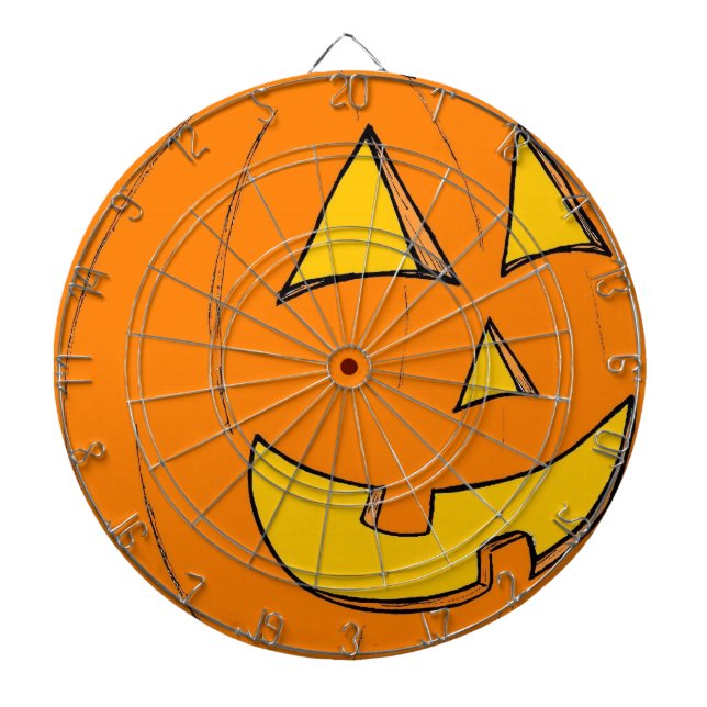 Jack o' Lantern Dartboard (Front)