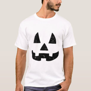 Jack O Lantern Face Cute Halloween Costume Men Wom T-Shirt