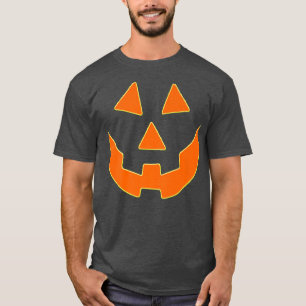 Jack O' Lantern Face Giant Halloween Pumpkin T-Shirt