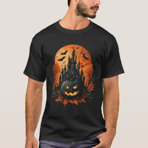 Jack O' Lantern Face Halloween Pumpkin Spooky T-Shirt