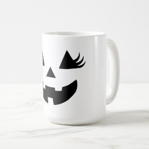 Jack O Lantern Face Pumpkin Halloween Costume Wome Coffee Mug