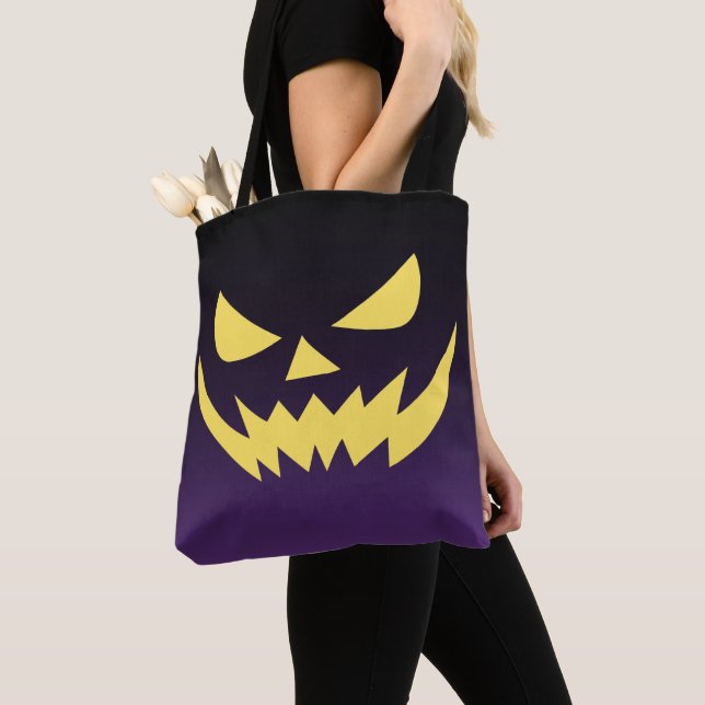 Jack-o-lantern Face  Tote Bag (Close Up)