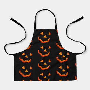 Jack-o'-Lantern Faces apron