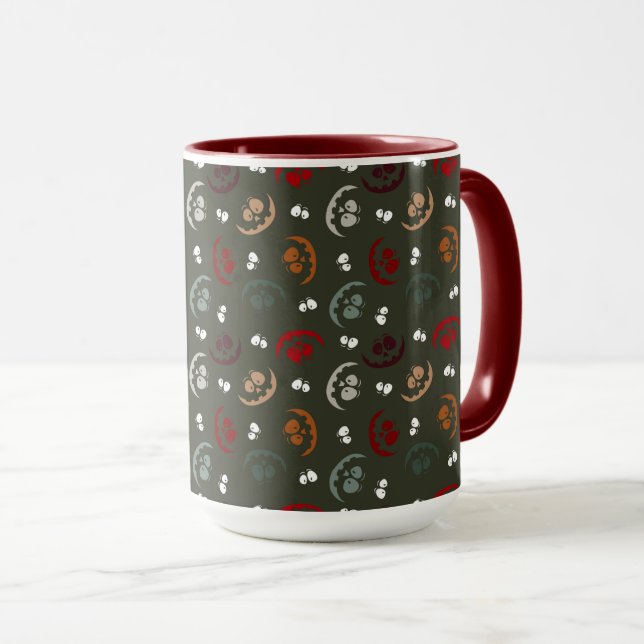 Jack-O-Lantern Faces Mug (Front Right)