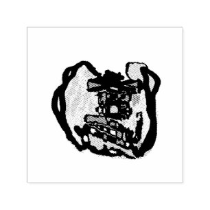 Jack o' lantern Funny Self-inking Stamp