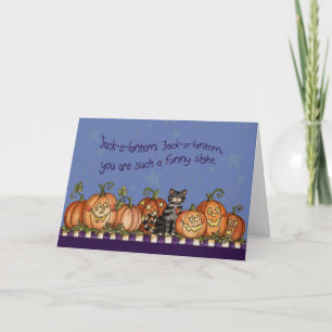 Jack-o-lantern - Greeting Card