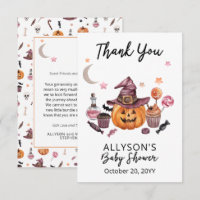 Jack-O-Lantern Halloween Baby Shower
