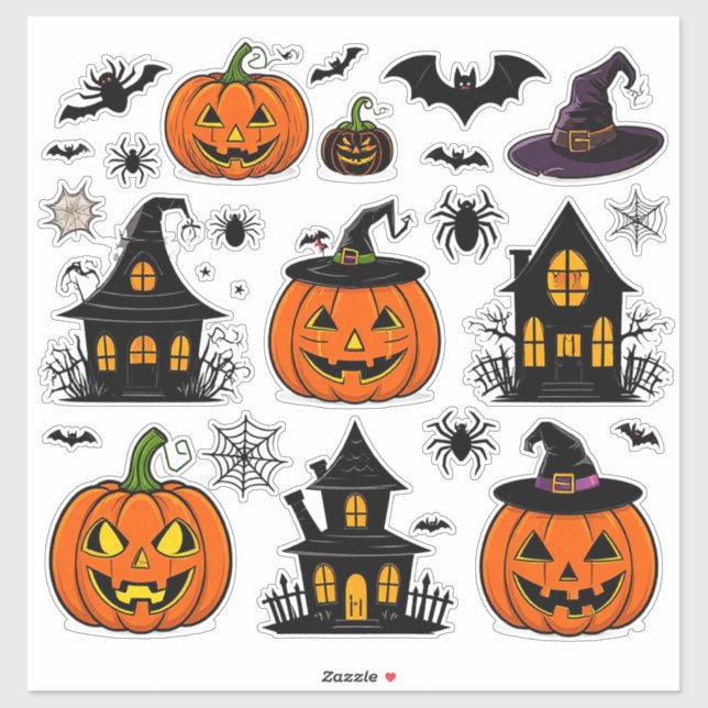 Jack O Lantern Halloween Collection 🕷️ (Sheet)