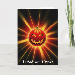 Jack O. Lantern - Halloween Greating Card (Funny)