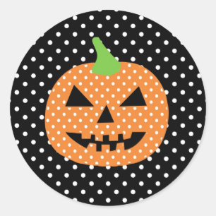 Jack-O-Lantern Halloween Sticker
