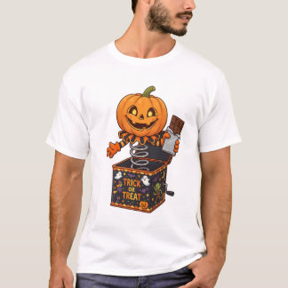 Jack o Lantern in the Box | Halloween T-Shirt