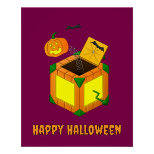 Jack-o-Lantern-in-the-Box - Poster