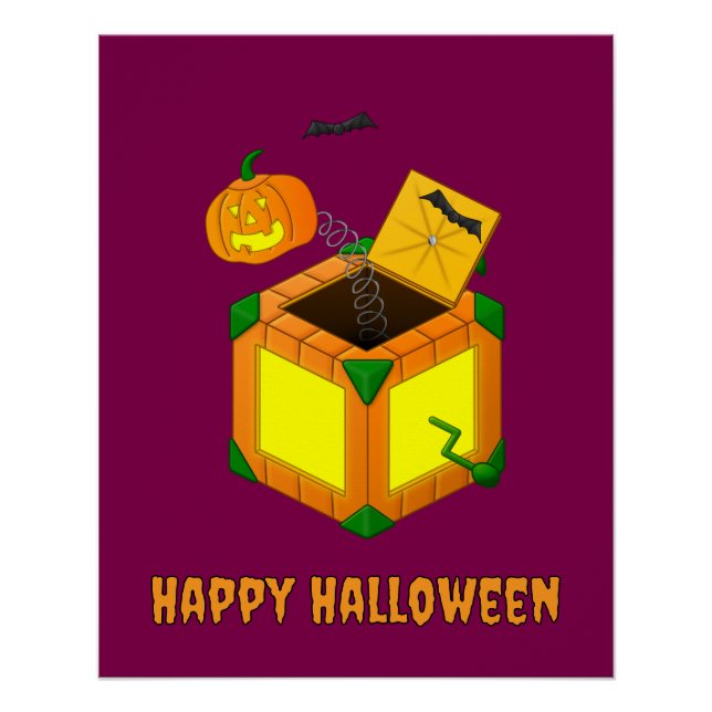 Jack-o-Lantern-in-the-Box -  Poster (Front)