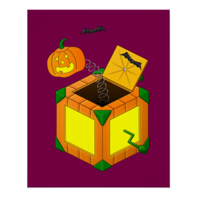 Jack-o-Lantern-in-the-Box -  Poster (Front)