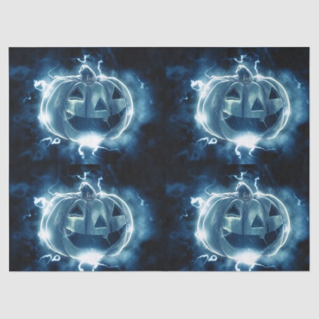 jack-o-lantern in the rain tissue paper (Front)