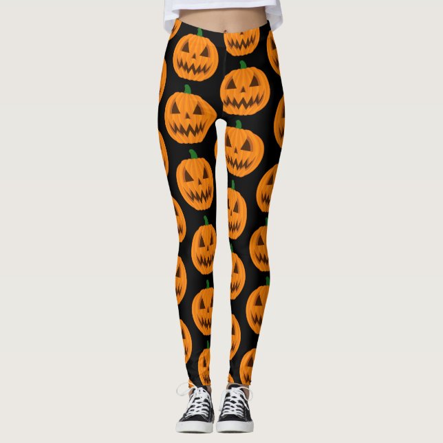 Jack o' lantern leggings (Front)