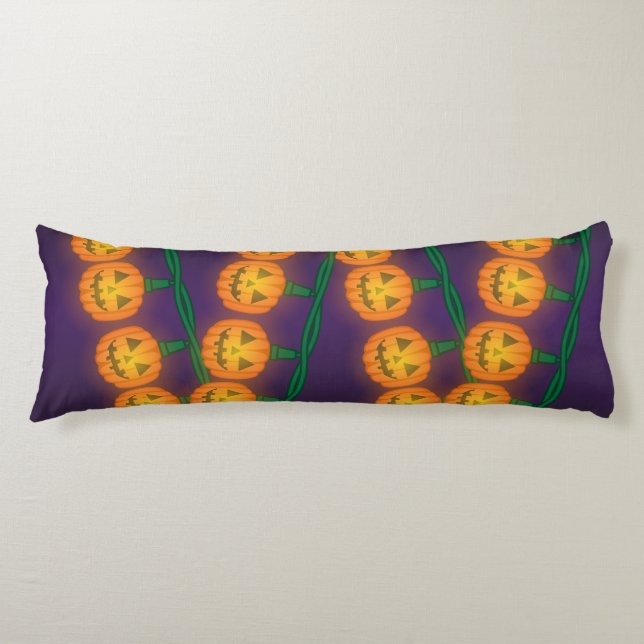 Jack O Lantern Lights Body Cushion (Front)
