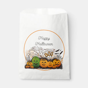 Jack-O-Lantern Line Up Favour Bag