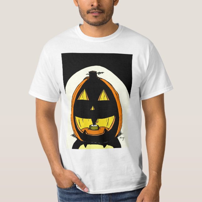Jack o' Lantern Mens Value T-Shirt (Front)