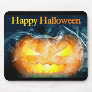 Jack-o-lantern Mouse Pad