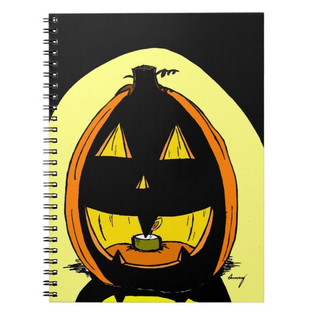 Jack o' Lantern Notebook (Front)