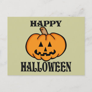 Jack O Lantern Postcard