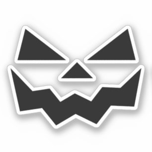 Jack-o-lantern pumpkin face 