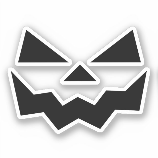 Jack-o-lantern pumpkin face  (Front)