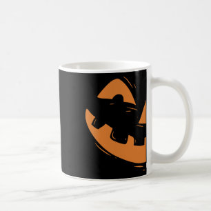 Jack-o-lantern Pumpkin Face Halloween Matching Cou Coffee Mug