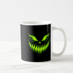 Jack O Lantern Scary Pumpkin Face Halloween Costum Coffee Mug