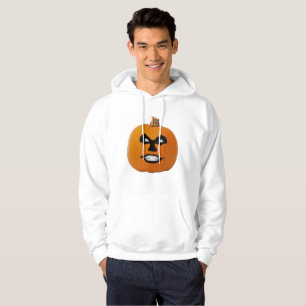 Jack o' Lantern Sinister Face, Halloween Pumpkin Hoodie