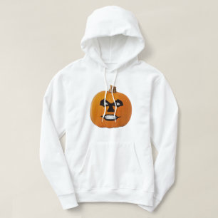 Jack o' Lantern Sinister Face, Halloween Pumpkin Hoodie