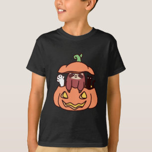 Jack O' Lantern Sloth T-Shirt