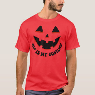 Jack O Lantern Spooky Halloween Costume Pumpkin Fa T-Shirt