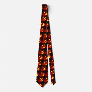 Jack O Lantern Tie