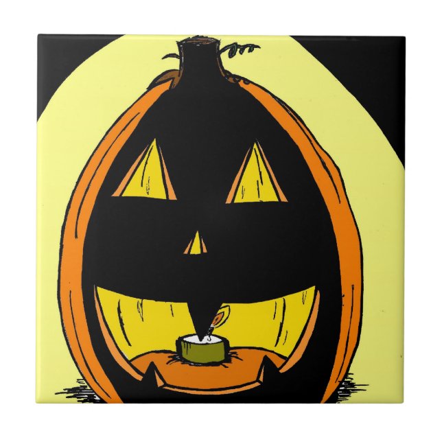 Jack o' Lantern Tile (Front)
