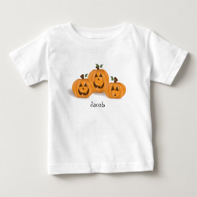 Jack O Lantern Toddler T Baby T-Shirt (Front)