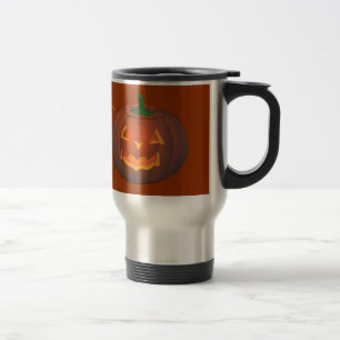 Jack-o-lantern Travel Mug Halloween Pumpkin Cups