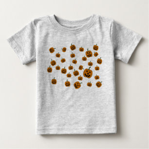 Jack O' Lanterns background Baby T-Shirt