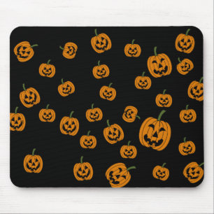 Jack O' Lanterns background Mouse Pad