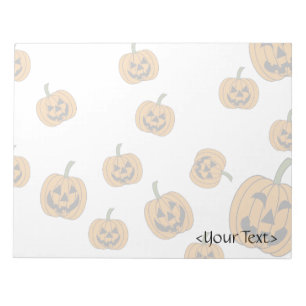 Jack O' Lanterns background Notepad