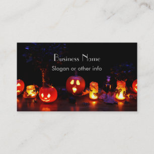 Jack-O-Lanterns Business Card
