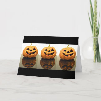 Jack-o'-lanterns Card