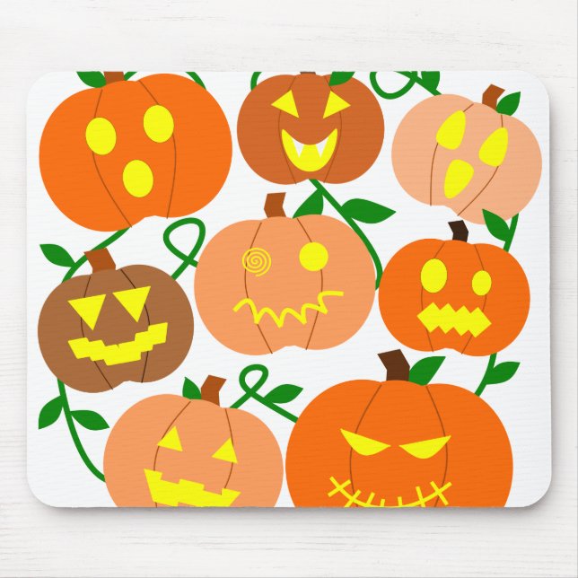 Jack-o-Lanterns Mouse Pad (Front)