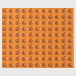 Jack-O-Lanterns Wrapping Paper