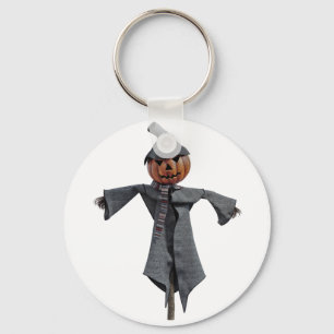 Jack O Scarecrow Key Ring
